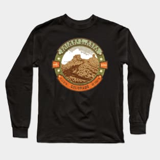 Chimney Rock National Monument Colorado Long Sleeve T-Shirt